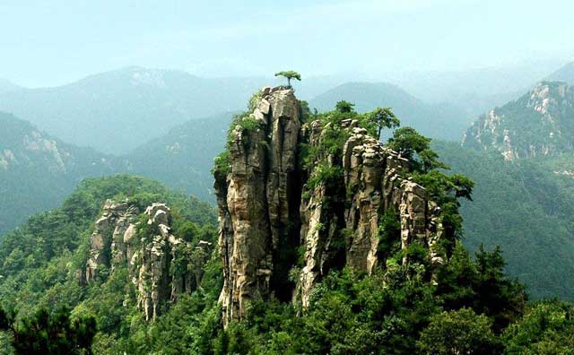 美彩国际颗粒机旅游第二站蒙山